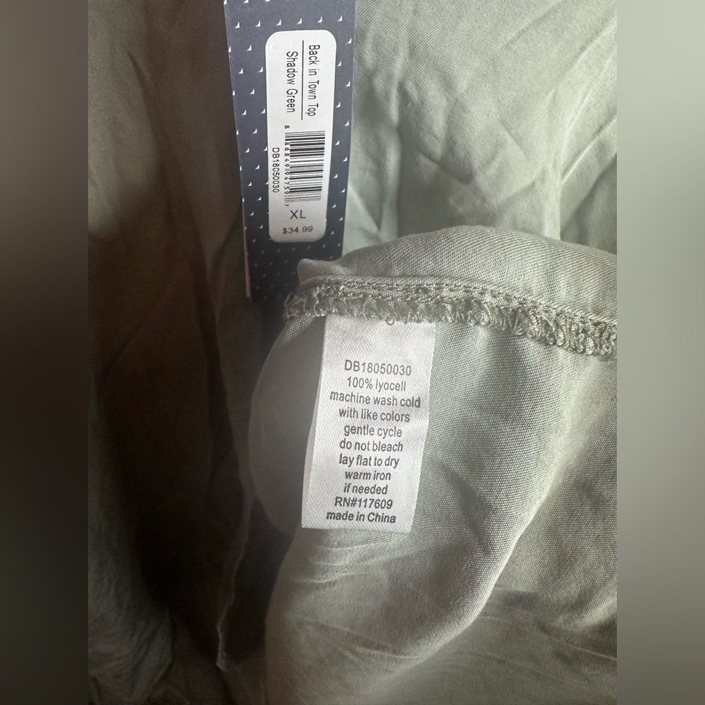 Down East women’s back in town top XL NWT​ - Picture 11 of 11
